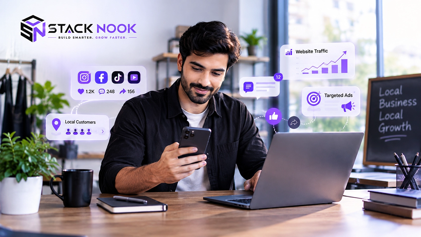 Digital Marketing and Social Media Engagement for Local Businesses