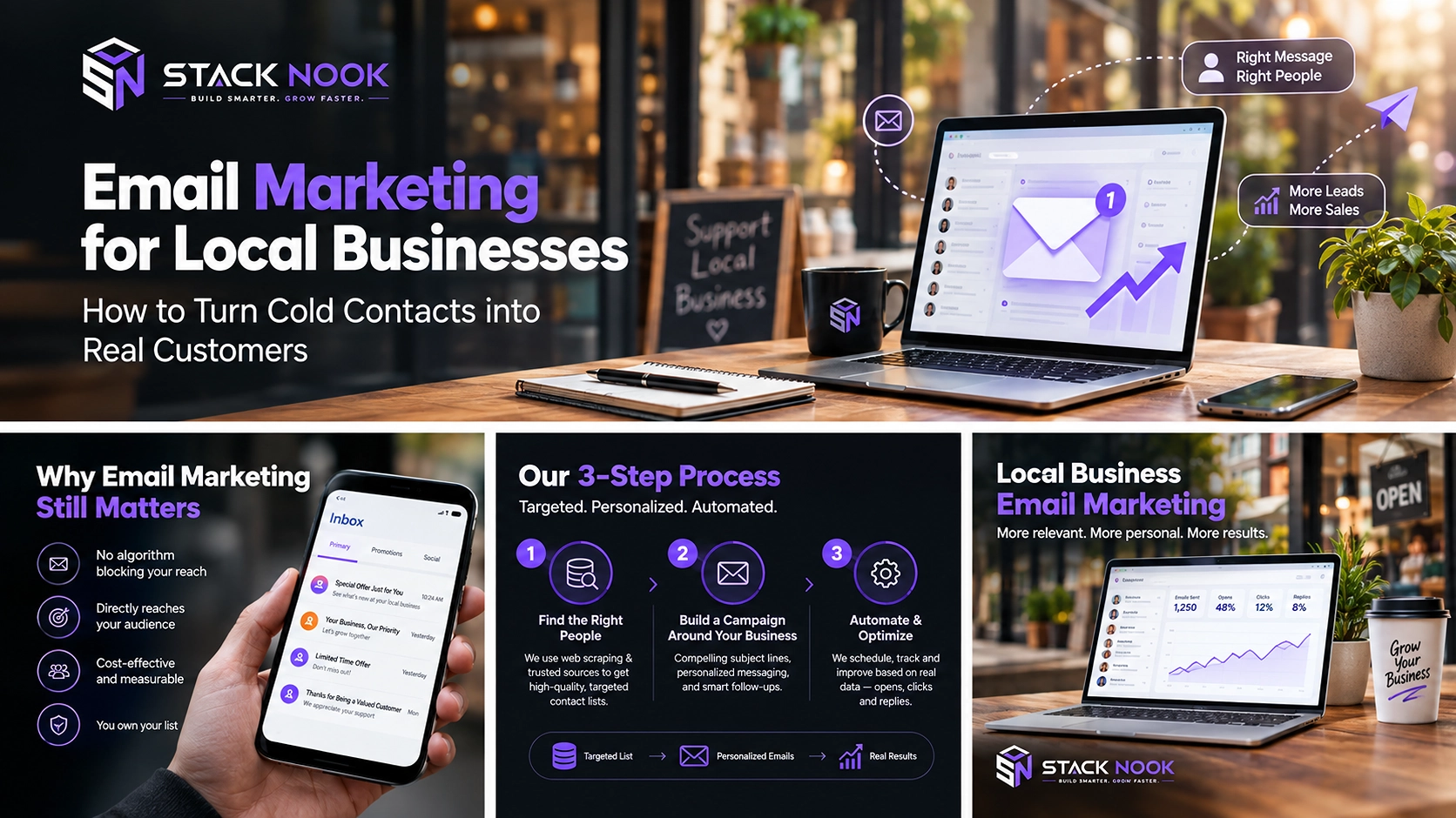 Stack Nook Email Marketing Growth Banner