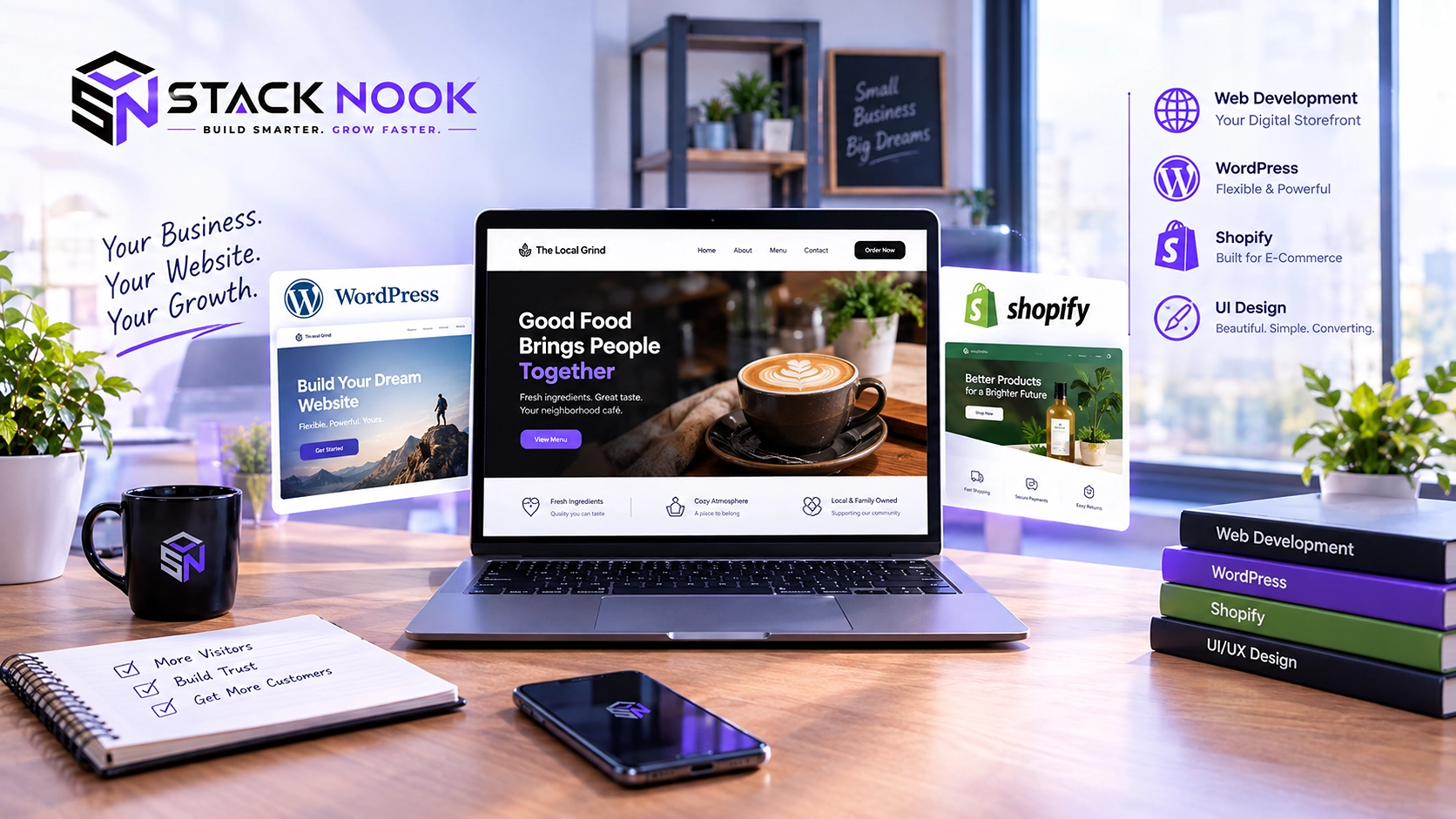 Web Development for Local Businesses Stack Nook