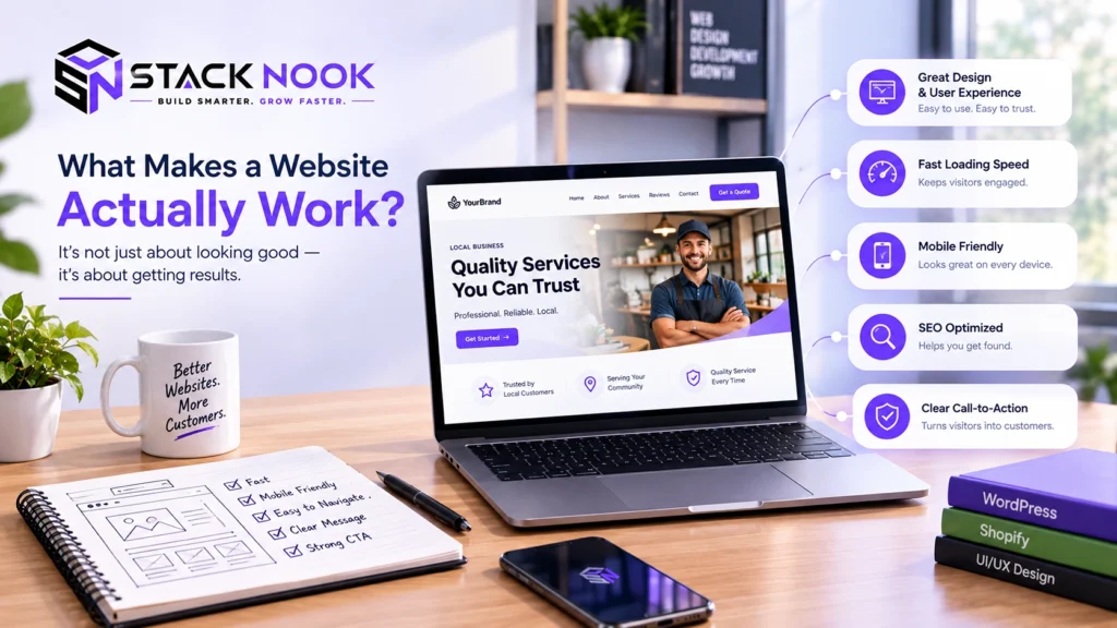 What Makes a Website Actually Work