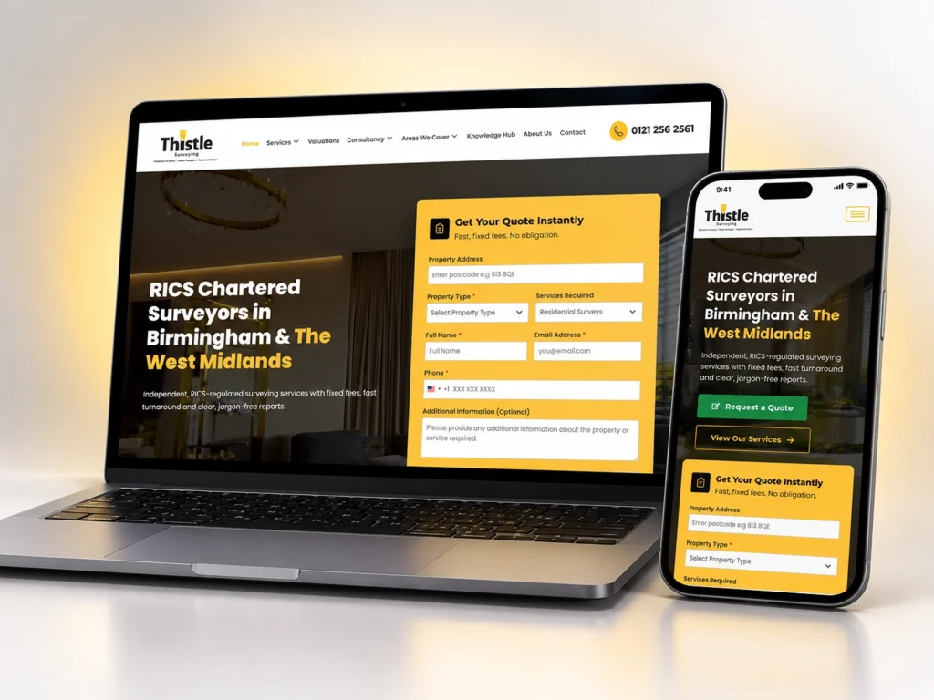 thistlesurveying portfolio image
